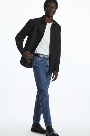 Blugi Barbati COS Pillar - Tapered Albastri | LPYHQ-1465