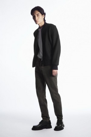 Blugi Barbati COS Pillar - Tapered Gri | NIVEH-9762
