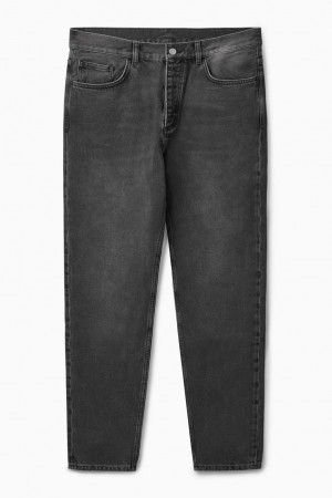 Blugi Barbati COS Pillar - Tapered Negrii | RAFYH-9248