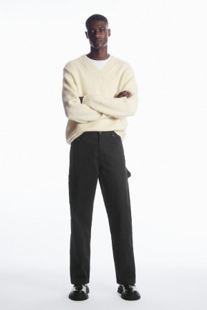 Blugi Barbati COS System - Relaxed Drept Negrii | ZSJKO-6083