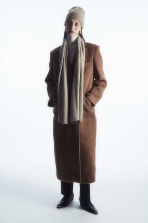 Caciula Dama COS Pure Cashmere Bej | OAZIM-2370