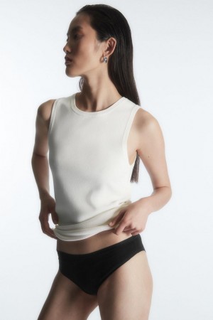 Chiloți Dama COS 3-pack Organic Bumbac Negrii | ZGFIK-3247