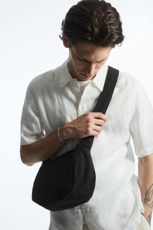 Geanta Barbati COS Crossbody Saddle - Nailon Negrii | PKTAV-4638