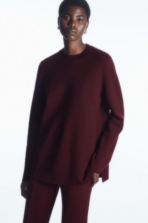 Jumpers Dama COS Milano-knit Visinii | OSKCW-8674