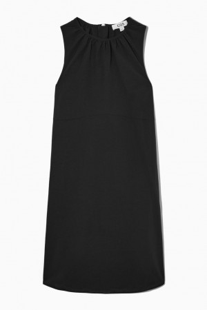 Rochie Dama COS Regular-fit A-line Mini Negrii | JXOLE-2657