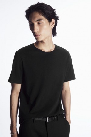 Tricou Barbati COS The Extra Fine Negrii | MLEZC-1536