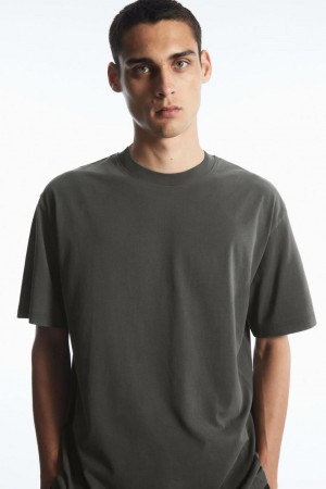 Tricou Barbati COS The Super Slouch Gri | ROCIL-6427