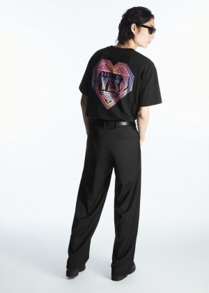 Tricou Dama COS Pride 2023 Negrii | DKZOC-4236
