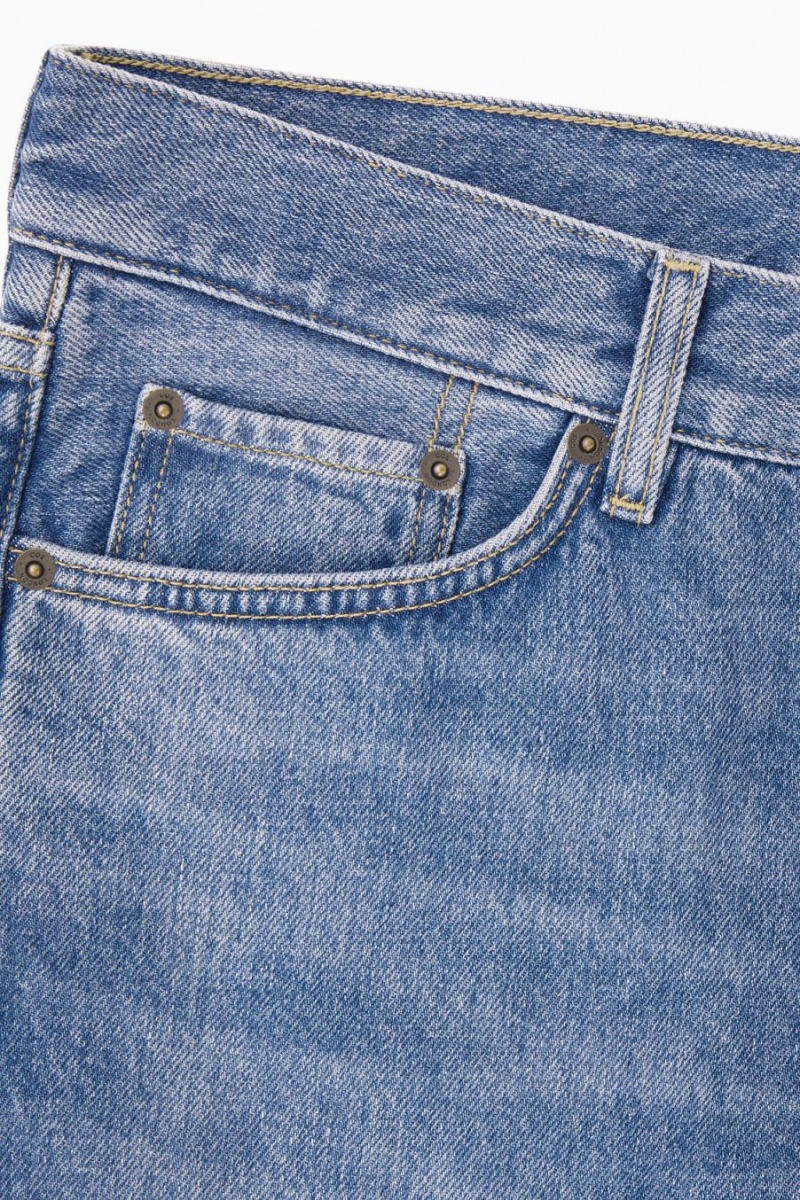 Blugi Barbati COS Signature - Drept Albastri Deschis | ACMSX-3560