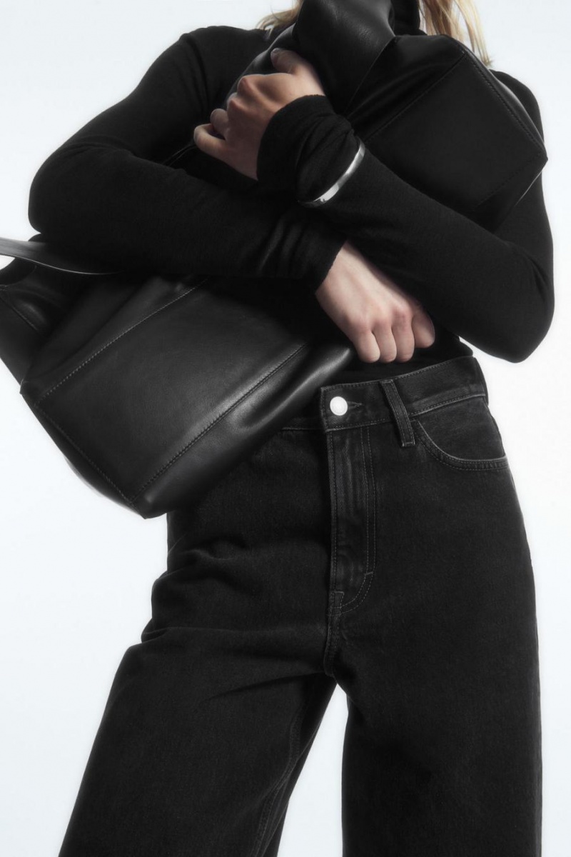 Blugi Dama COS Arch - Tapered Negrii | GIKPU-3572