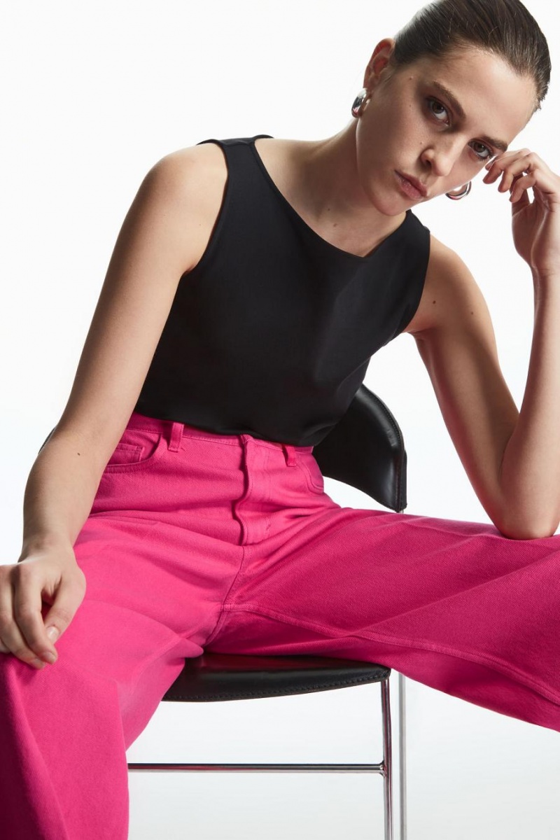 Blugi Dama COS Tide - Largi Roz | SCDEL-4701