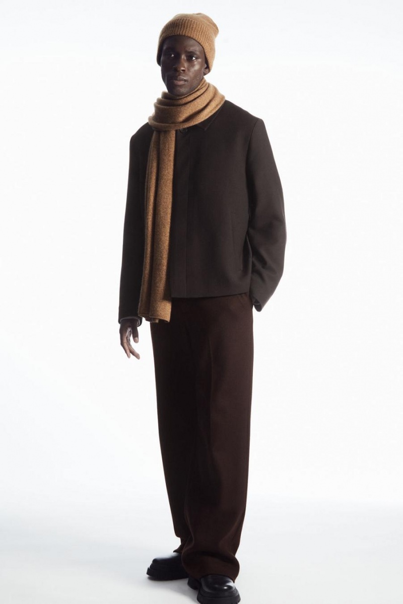Caciula Dama COS Pure Cashmere Bej | OXHJS-7805