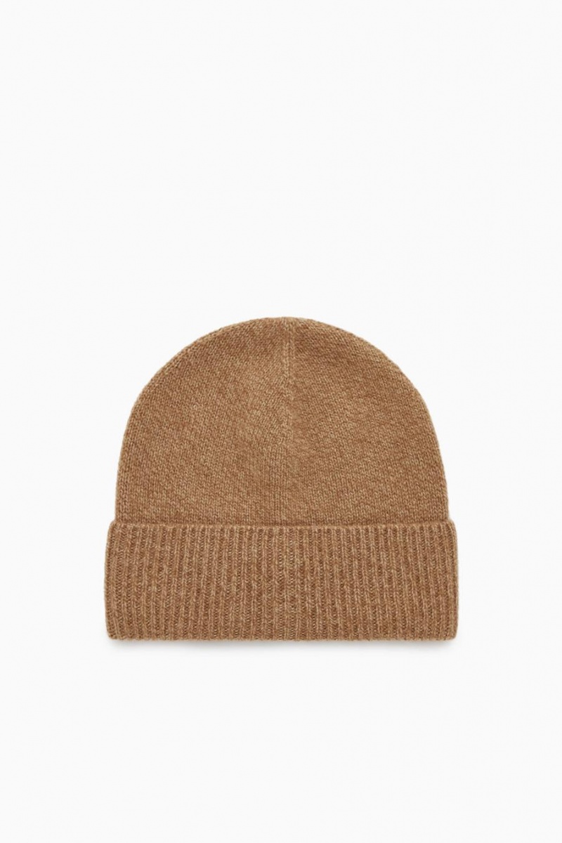 Caciula Dama COS Pure Cashmere Bej | OXHJS-7805