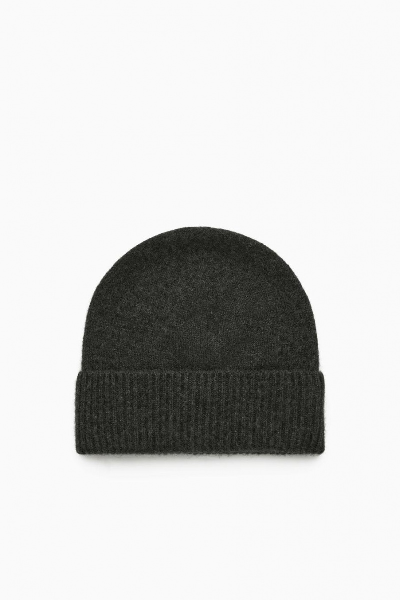Caciula Dama COS Pure Cashmere Gri Inchis | RPTYI-8312