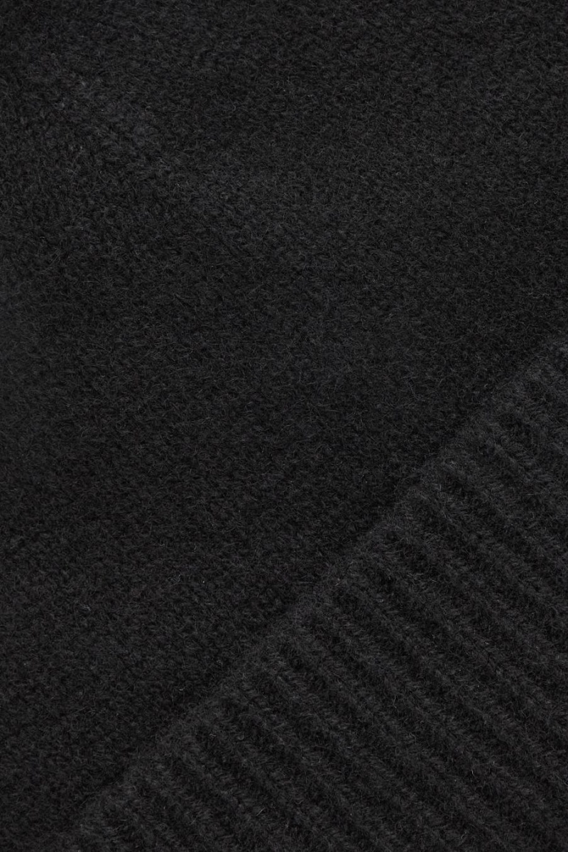 Caciula Dama COS Pure Cashmere Negrii | CVXFN-8423