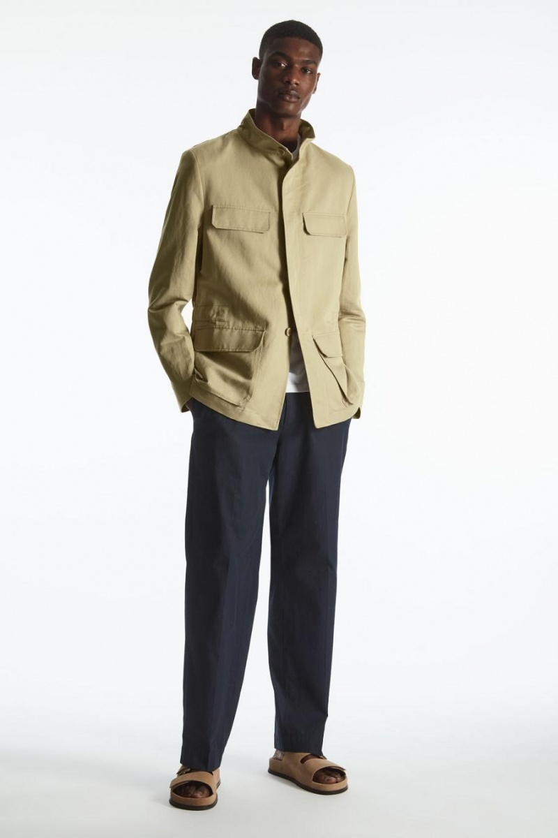 Geaca Barbati COS Linen Field Bej | DPNYR-8637