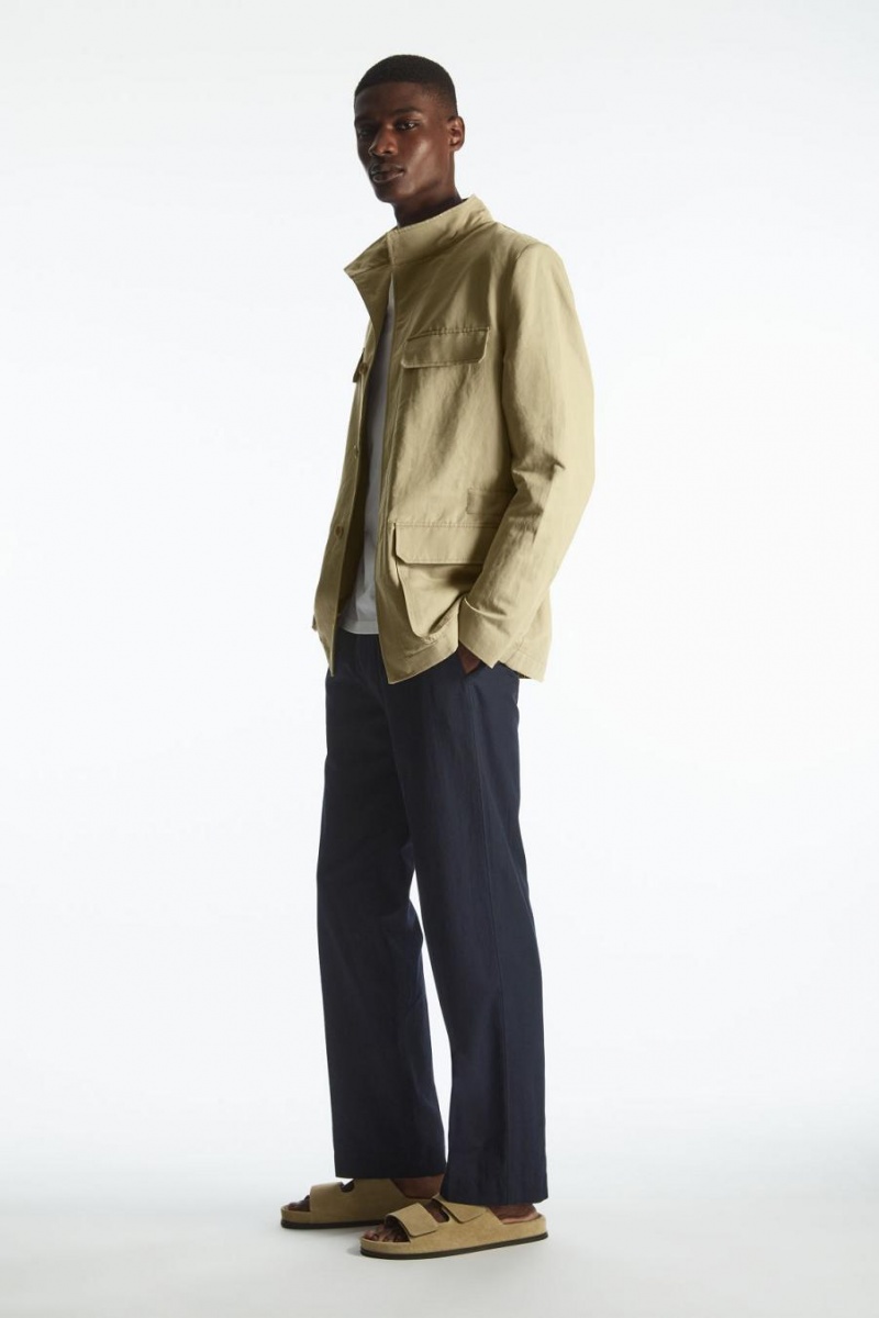 Geaca Barbati COS Linen Field Bej | DPNYR-8637