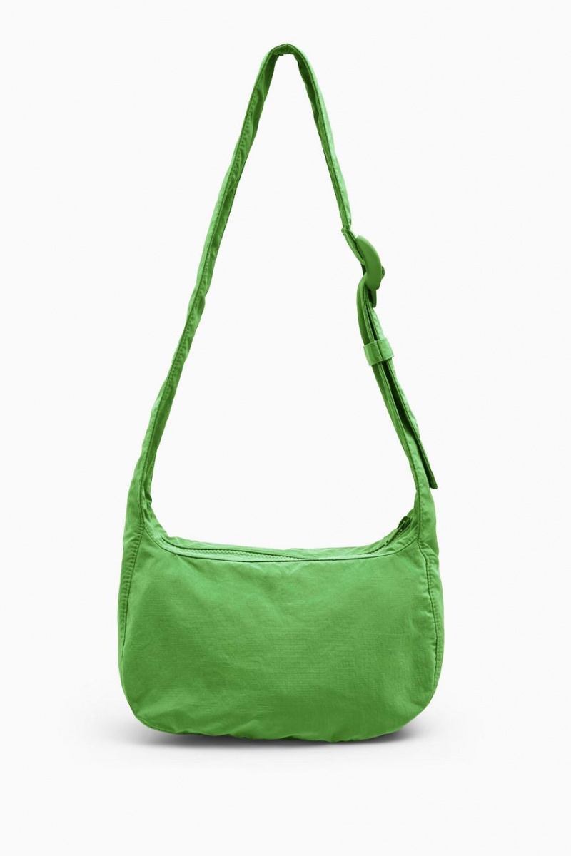 Geanta Barbati COS Crossbody Saddle - Nailon Verzi | EJXVD-5241