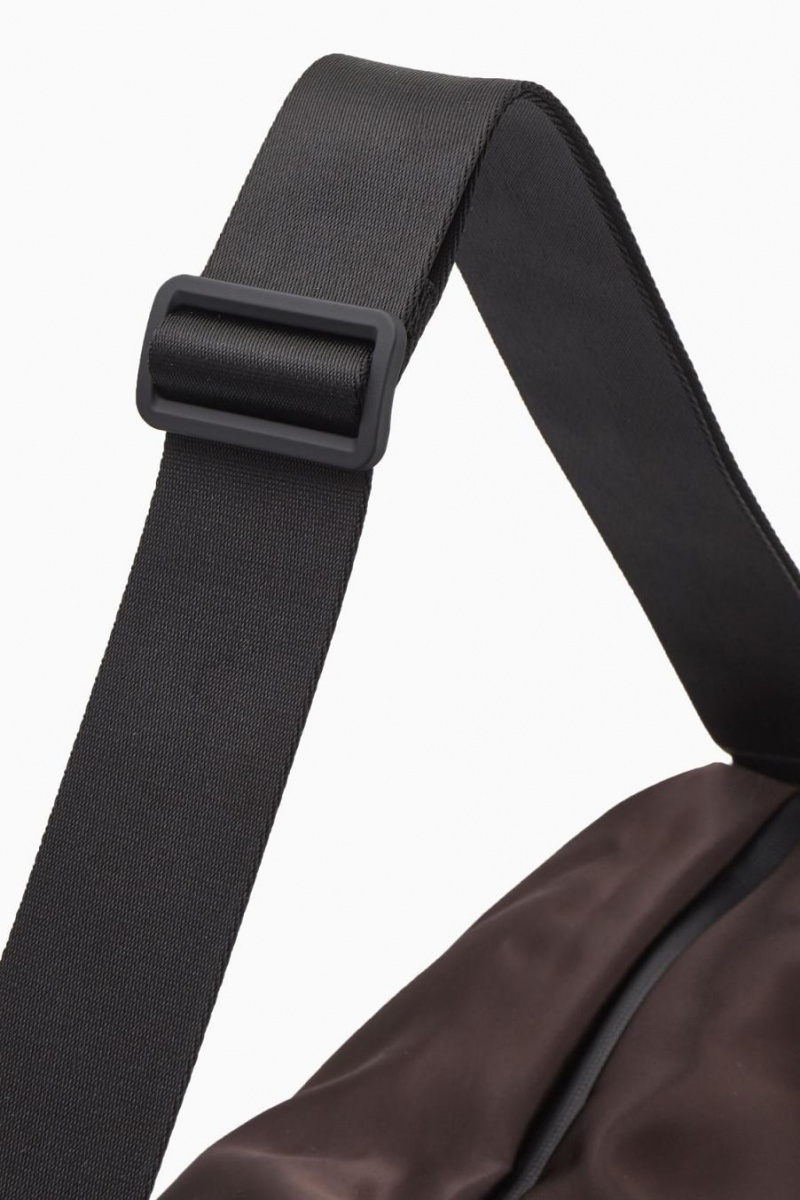 Geanta Dama COS Crossbody - Nailon Maro Inchis | LRSUH-6985