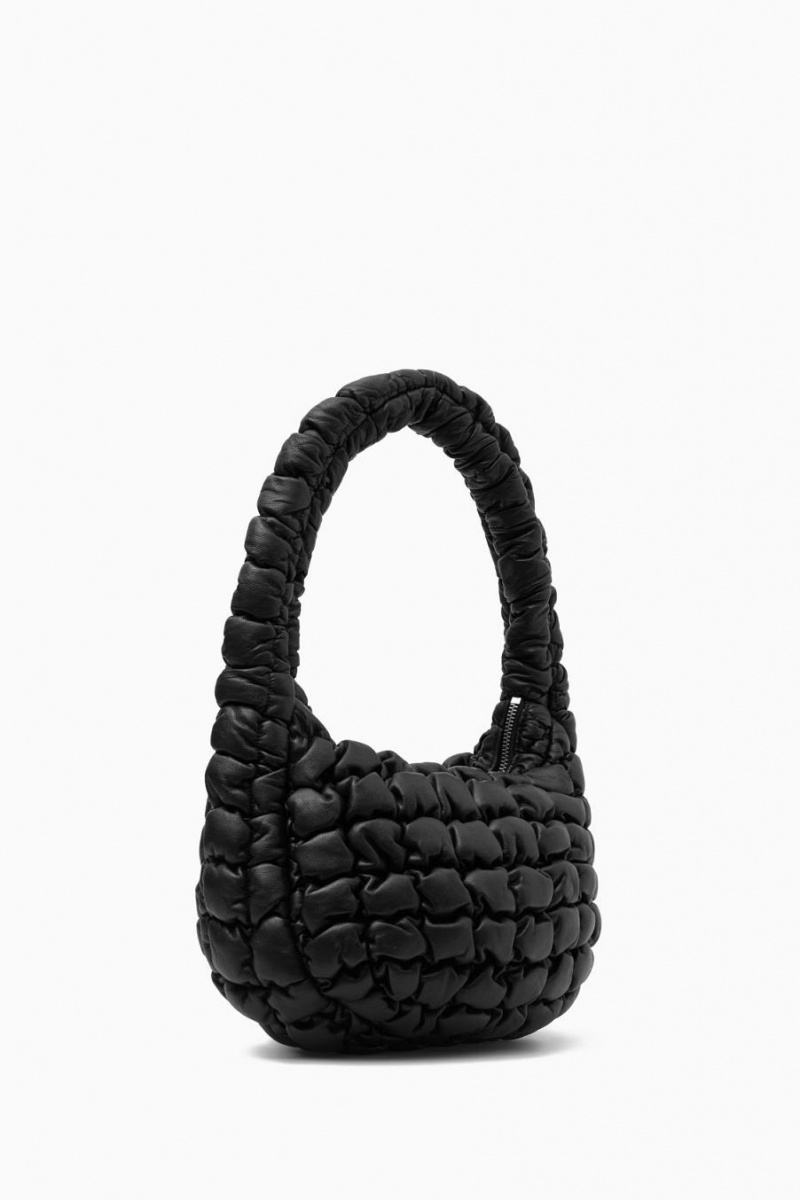 Geanta Dama COS Matlasat Mini - Piele Negrii | CVRWA-3249