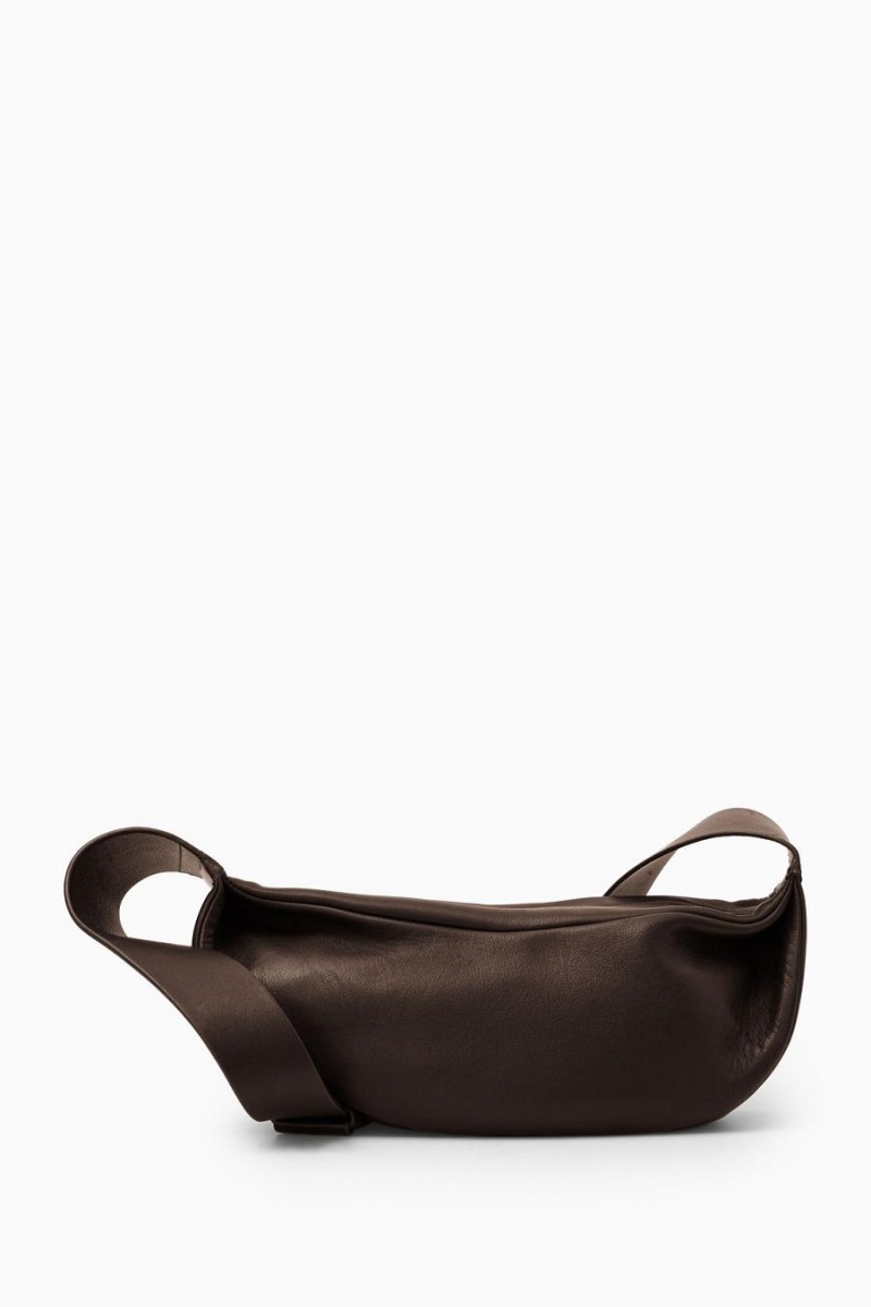 Geanta Dama COS Swing - Piele Maro Inchis | HLBRO-1679