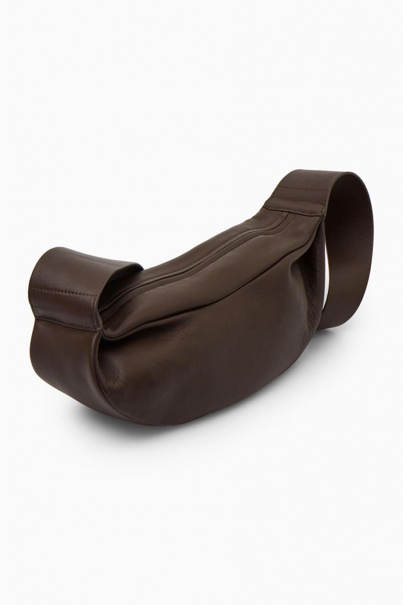 Geanta Dama COS Swing - Piele Maro Inchis | HLBRO-1679