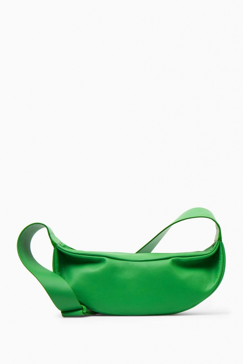Geanta Dama COS Swing - Piele Verzi | LAOPG-2831
