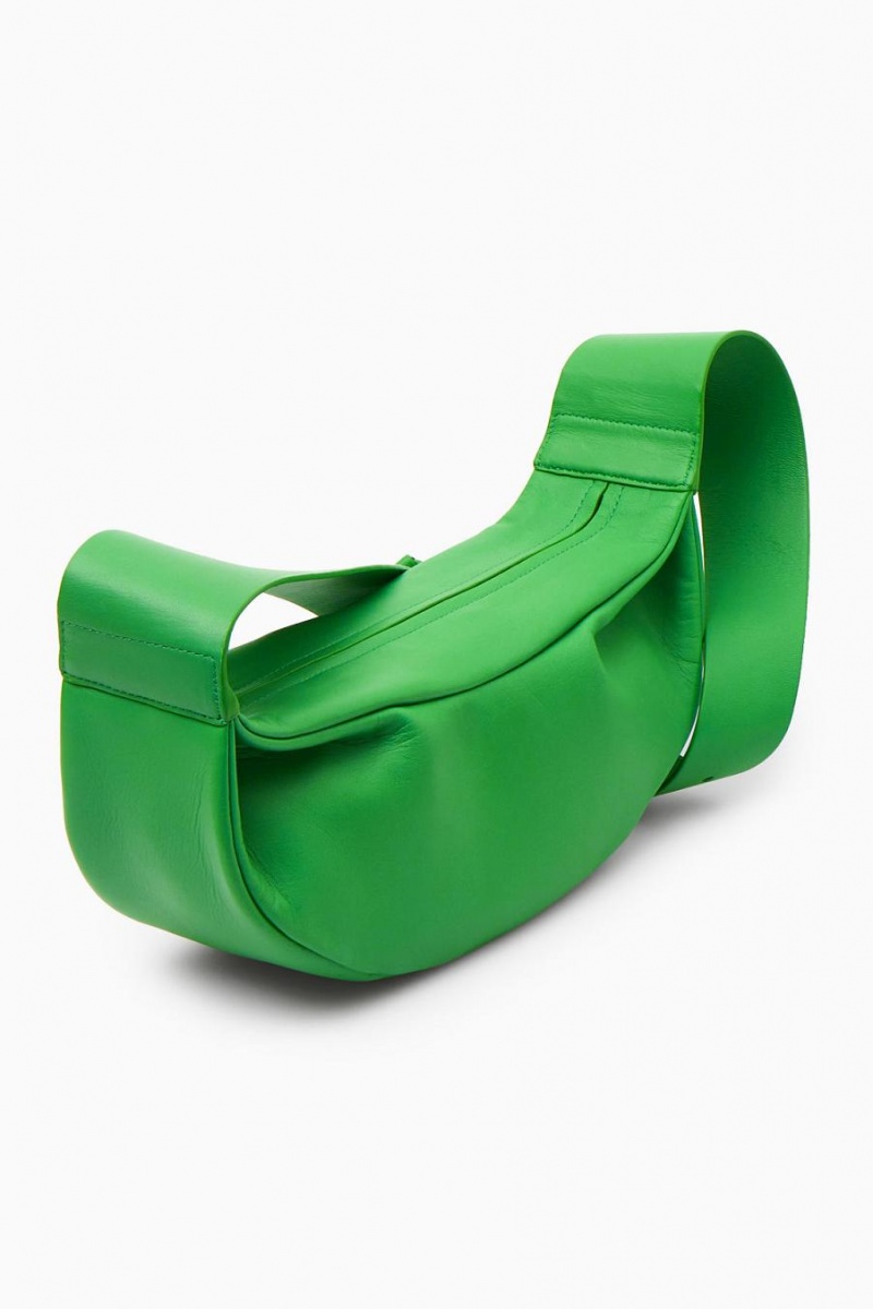 Geanta Dama COS Swing - Piele Verzi | LAOPG-2831