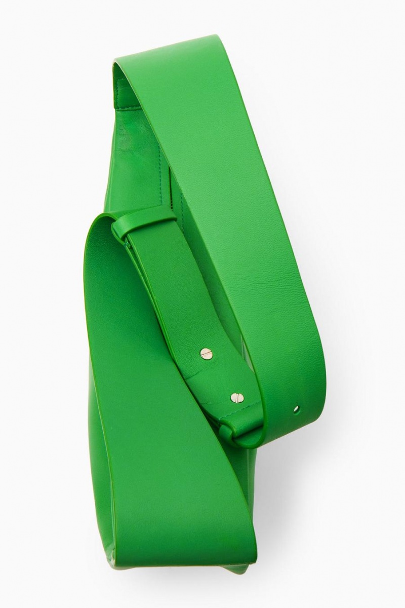 Geanta Dama COS Swing - Piele Verzi | LAOPG-2831