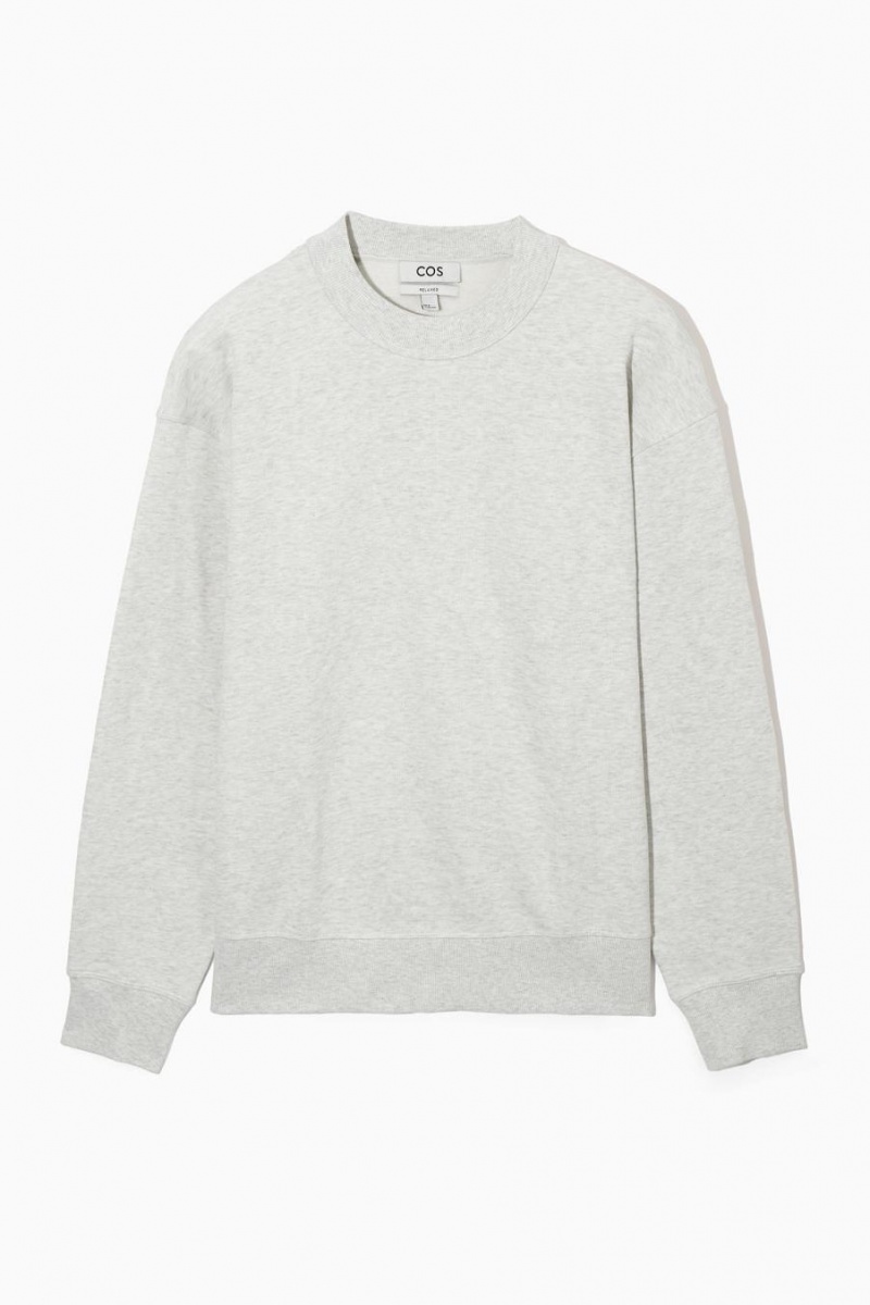 Hanorac Barbati COS Mock-neck Gri | MAILR-9752