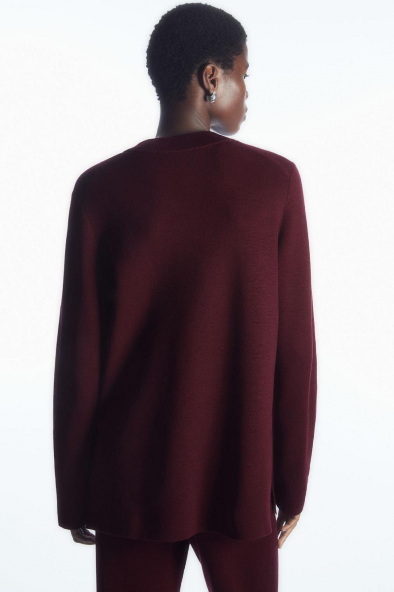 Jumpers Dama COS Milano-knit Visinii | OSKCW-8674