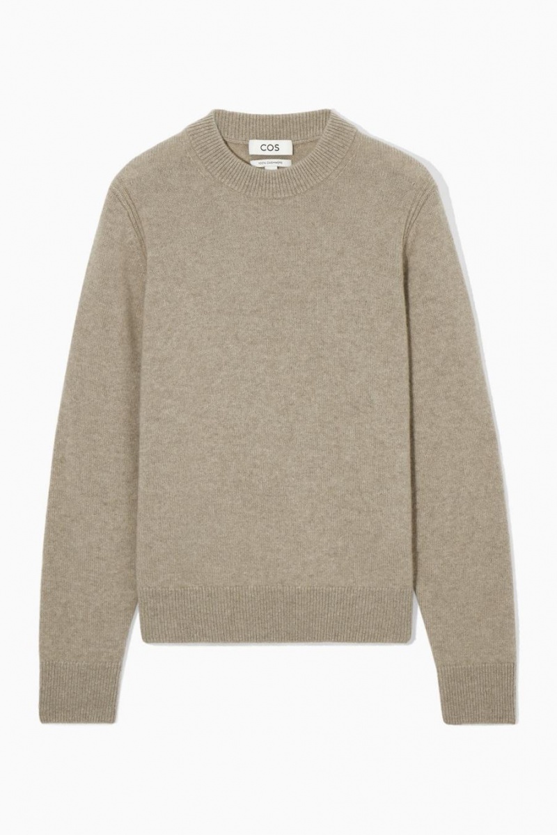 Jumpers Dama COS Pure Cashmere Bej | AGRLU-7905