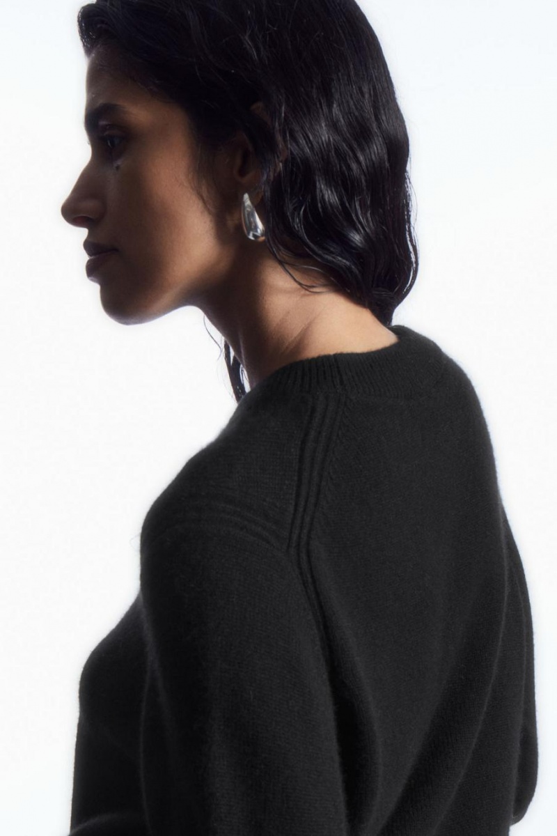 Jumpers Dama COS Pure Cashmere Negrii | BUXON-0712
