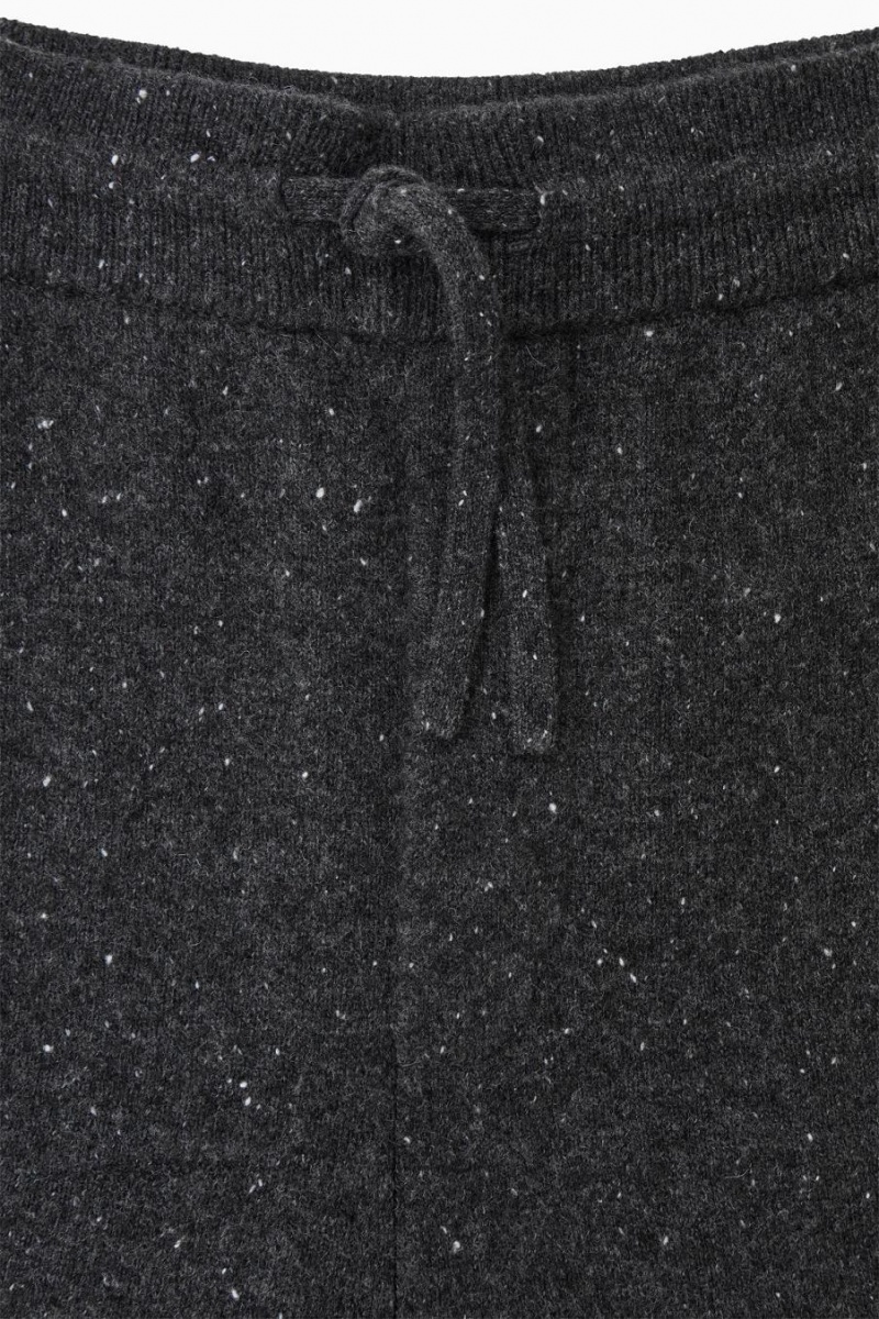 Pantaloni Barbati COS Relaxed Cashmere Gri Inchis | EANLW-2470