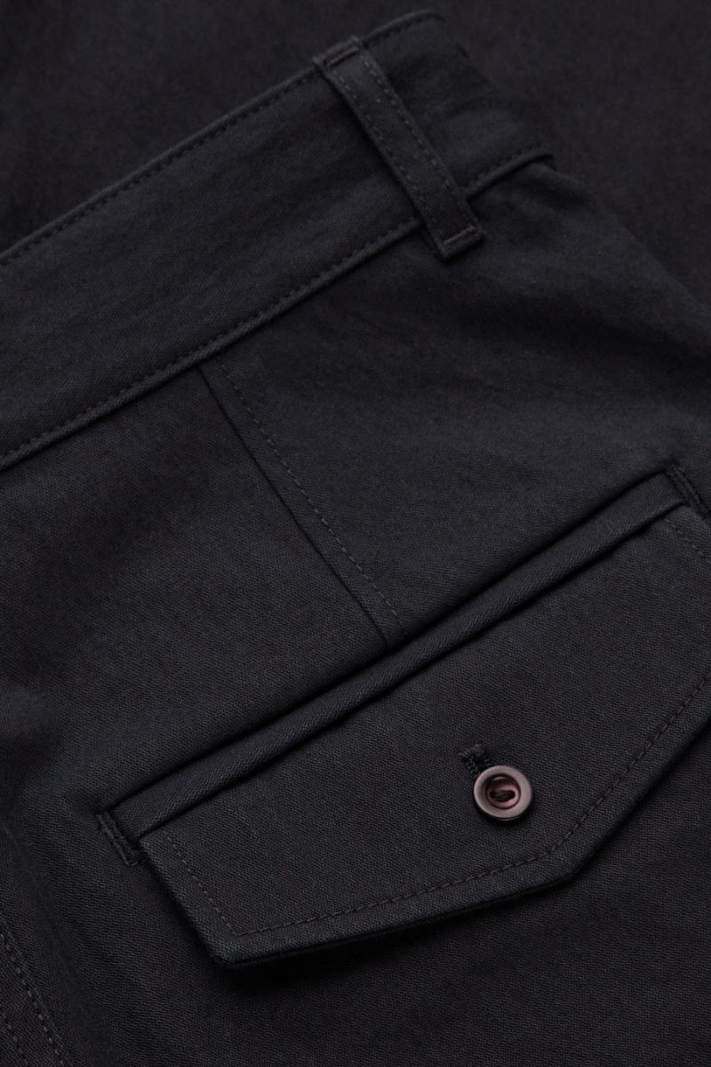 Pantaloni Dama COS Regular-fit Chinos Bleumarin | WSULT-2184
