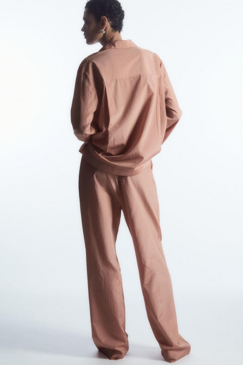 Pijama Dama COS In Dungi Silk-blend Roz | MXSTD-9235