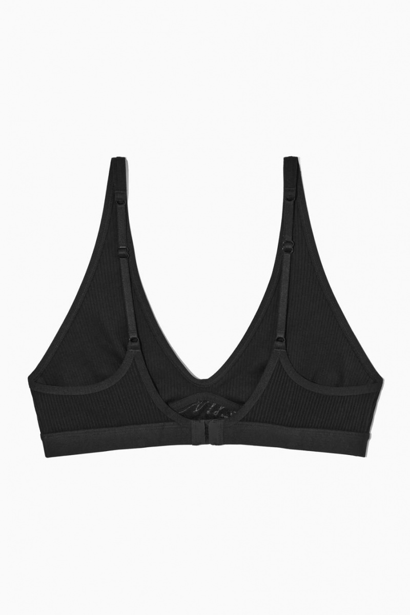 Sutien Dama COS Contouring Cu Nervuri Triangle Negrii | GSNFQ-7250