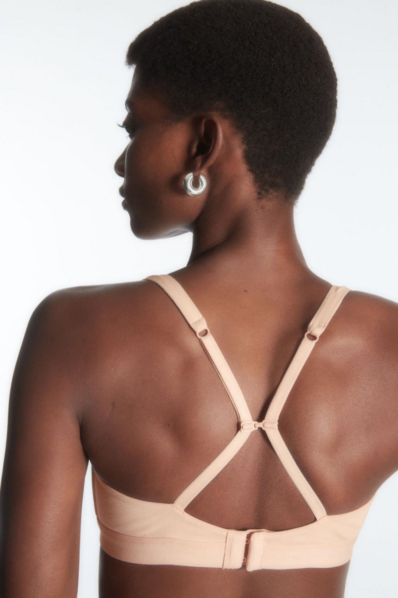 Sutien Dama COS Organic Bumbac Triangle Roz Deschis | IYVSO-4532