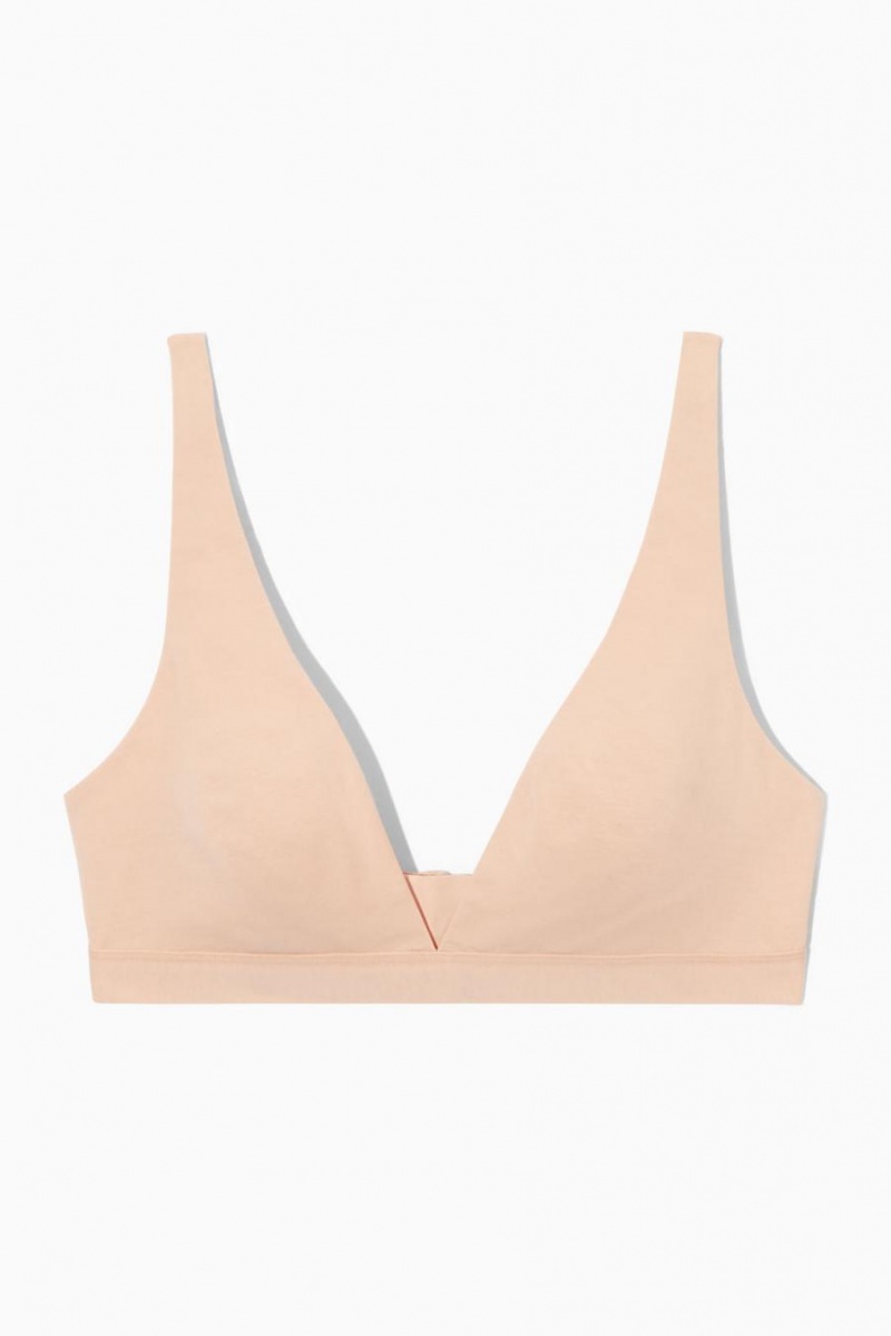 Sutien Dama COS Organic Bumbac Triangle Roz Deschis | IYVSO-4532