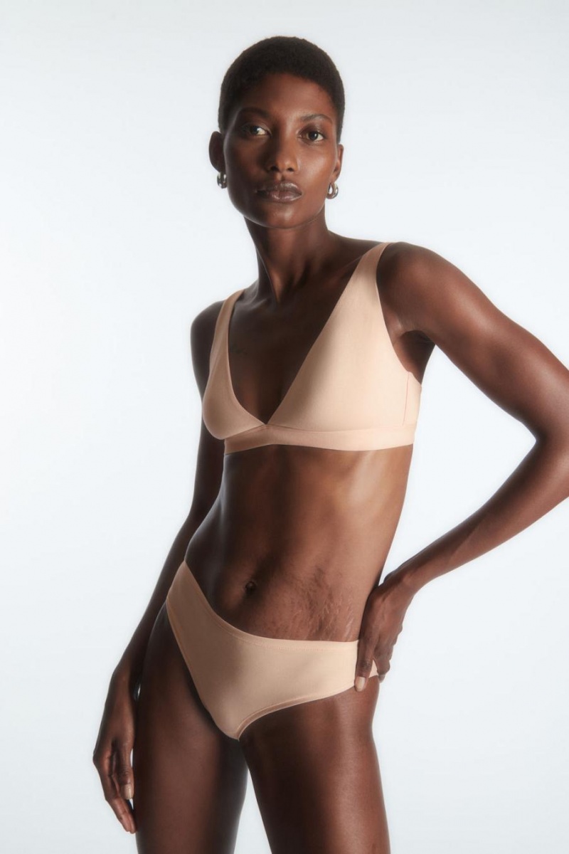 Sutien Dama COS Organic Bumbac Triangle Roz Deschis | IYVSO-4532