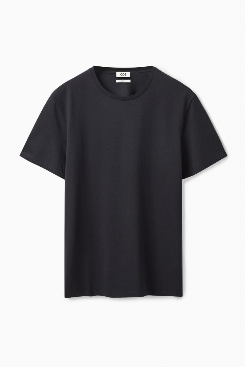 Tricou Barbati COS The Extra Fine Bleumarin | LXVAK-4971