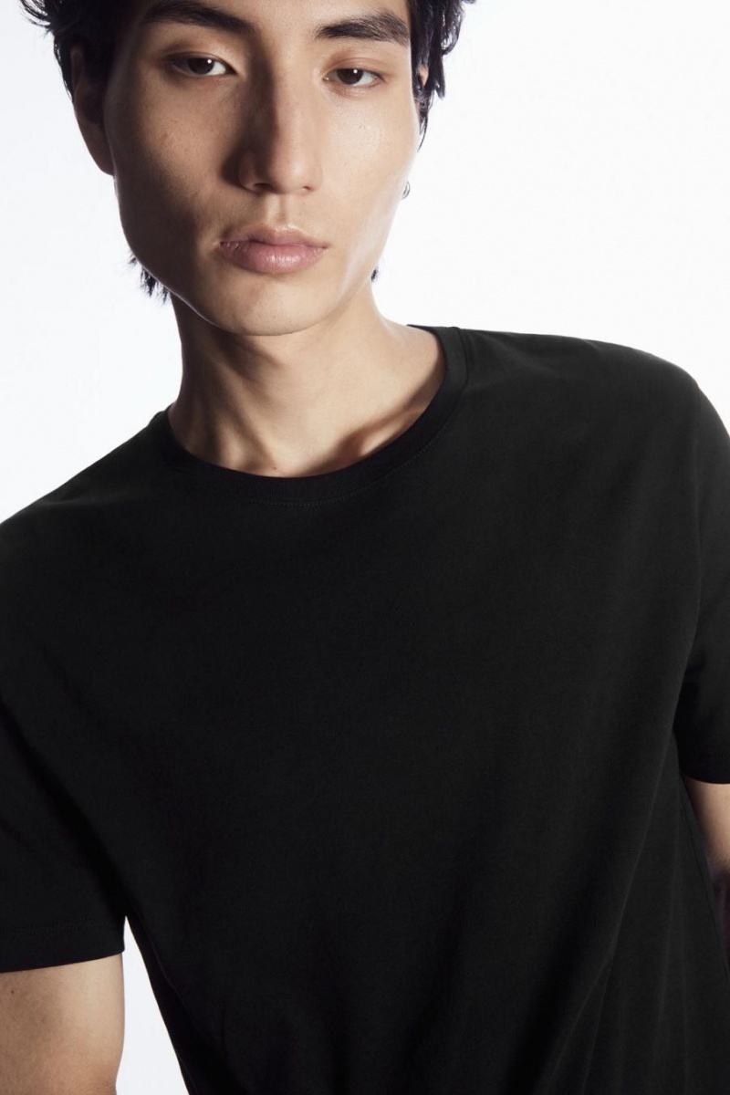 Tricou Barbati COS The Extra Fine Negrii | MLEZC-1536