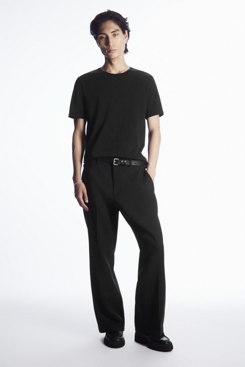 Tricou Barbati COS The Extra Fine Negrii | MLEZC-1536