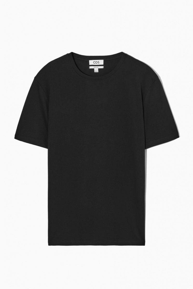 Tricou Barbati COS The Extra Fine Negrii | MLEZC-1536