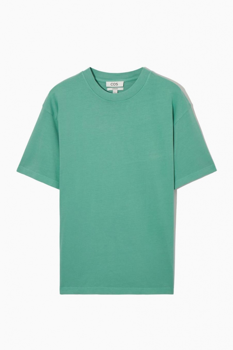 Tricou Barbati COS The Super Slouch Verzi | VZPLK-2396