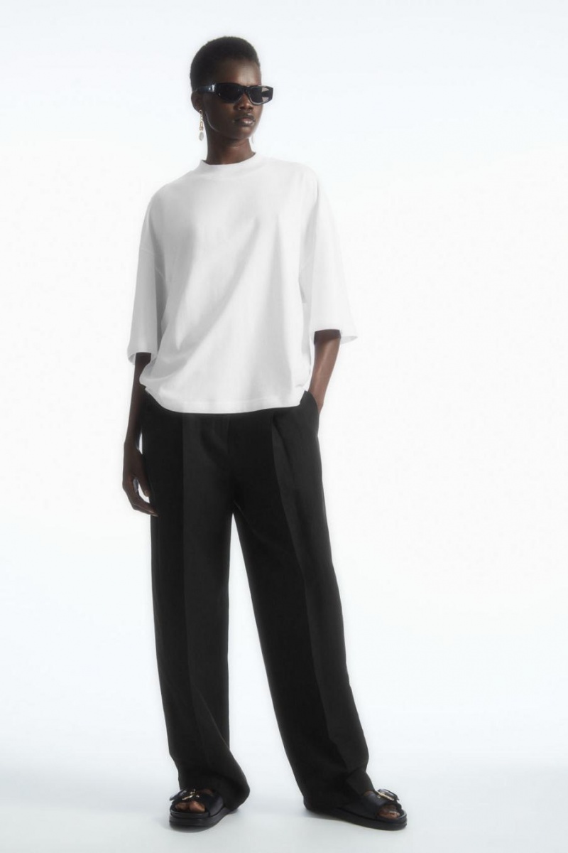 Tricou Dama COS The Full Volume Albi | JNHIG-4320