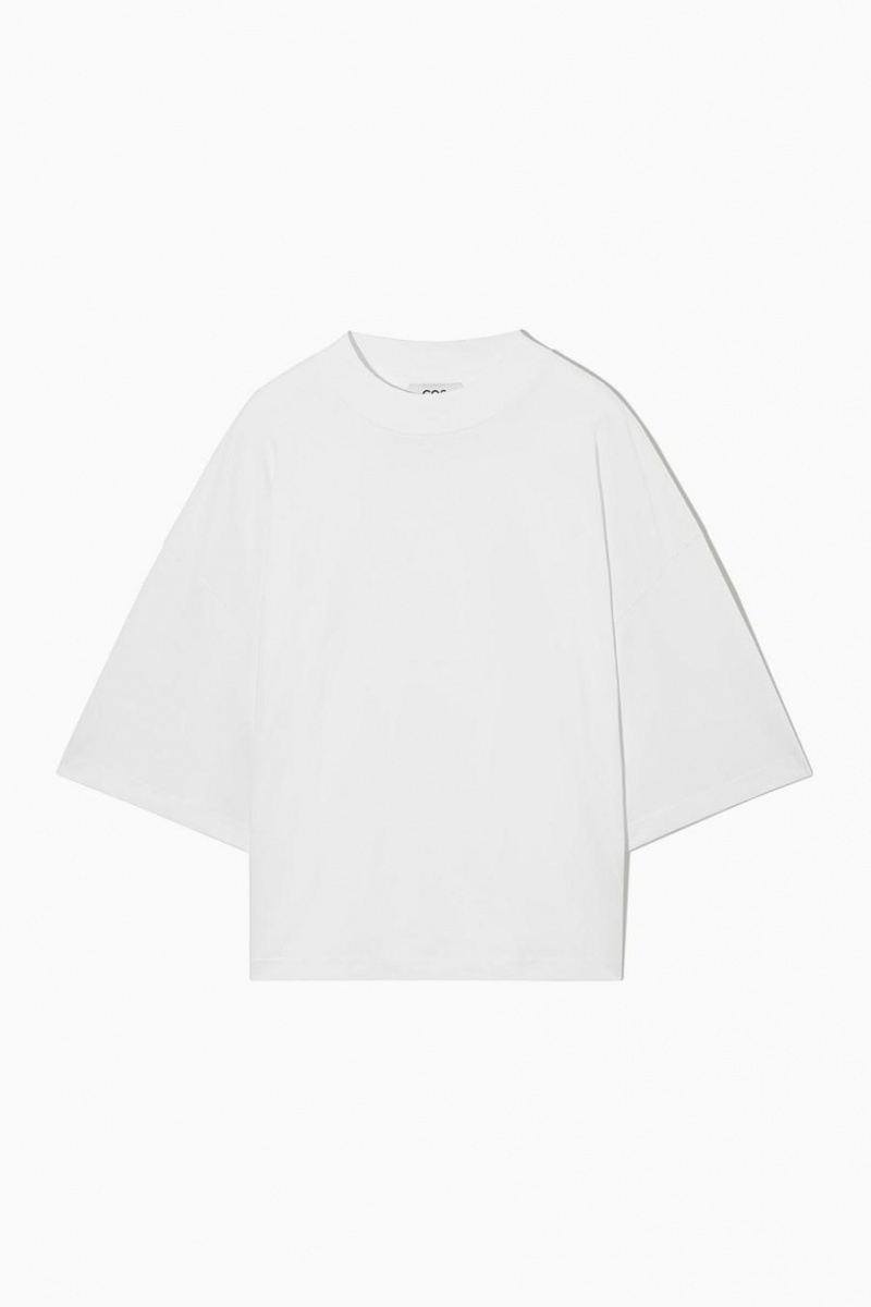 Tricou Dama COS The Full Volume Albi | JNHIG-4320
