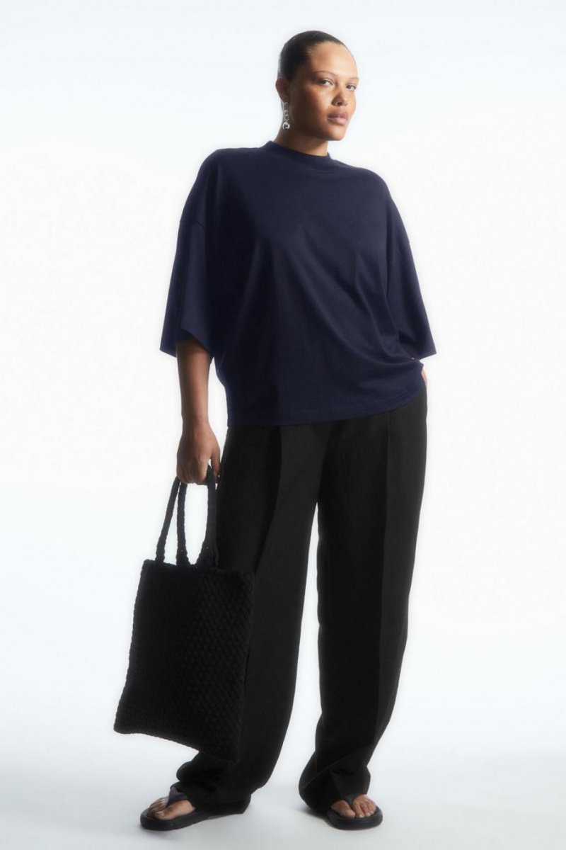 Tricou Dama COS The Full Volume Bleumarin | BWTNE-6012