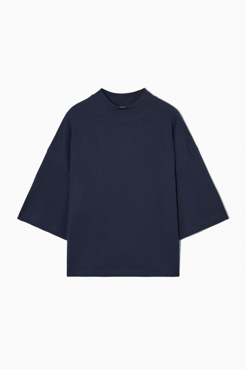 Tricou Dama COS The Full Volume Bleumarin | BWTNE-6012