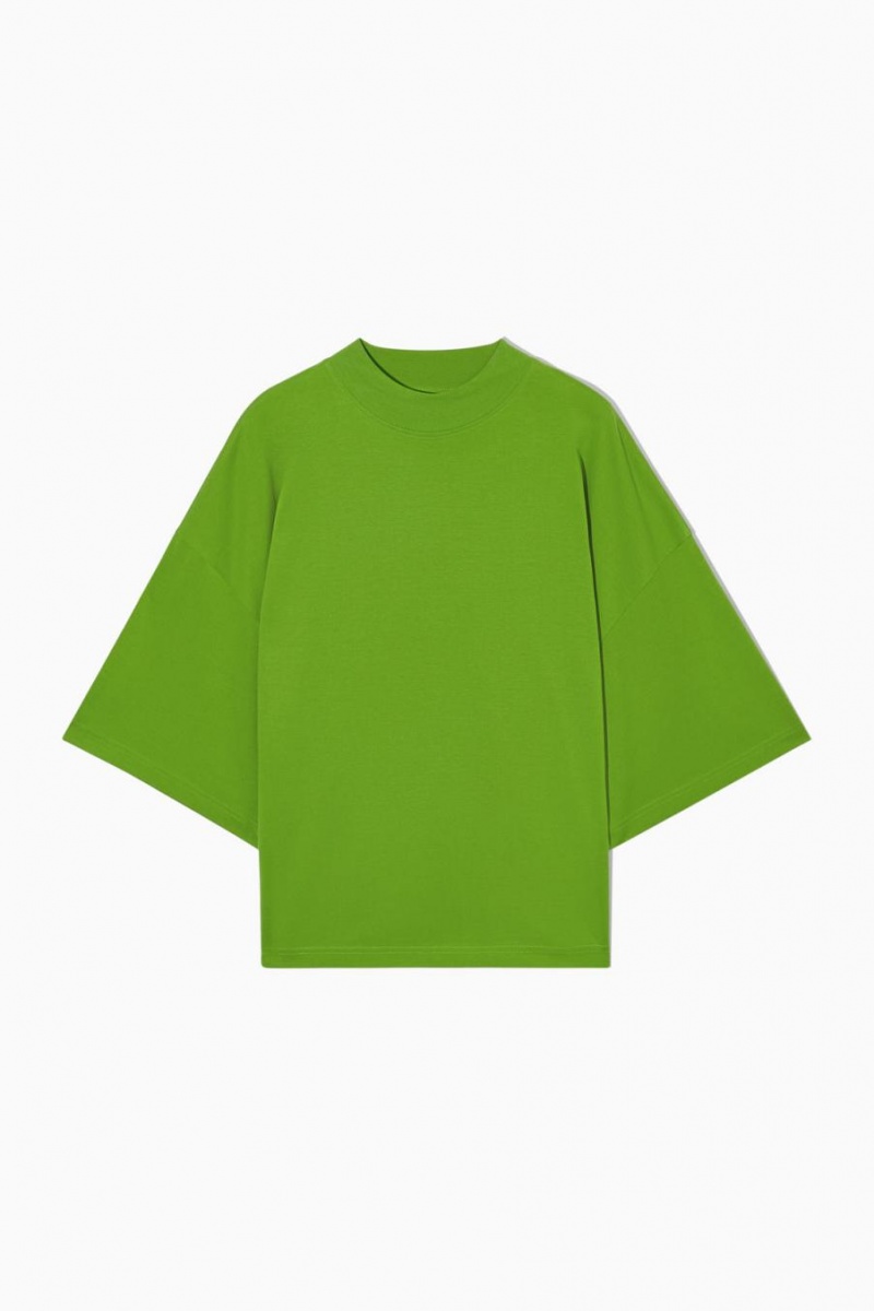 Tricou Dama COS The Full Volume Verzi Deschis | DKQZO-3508